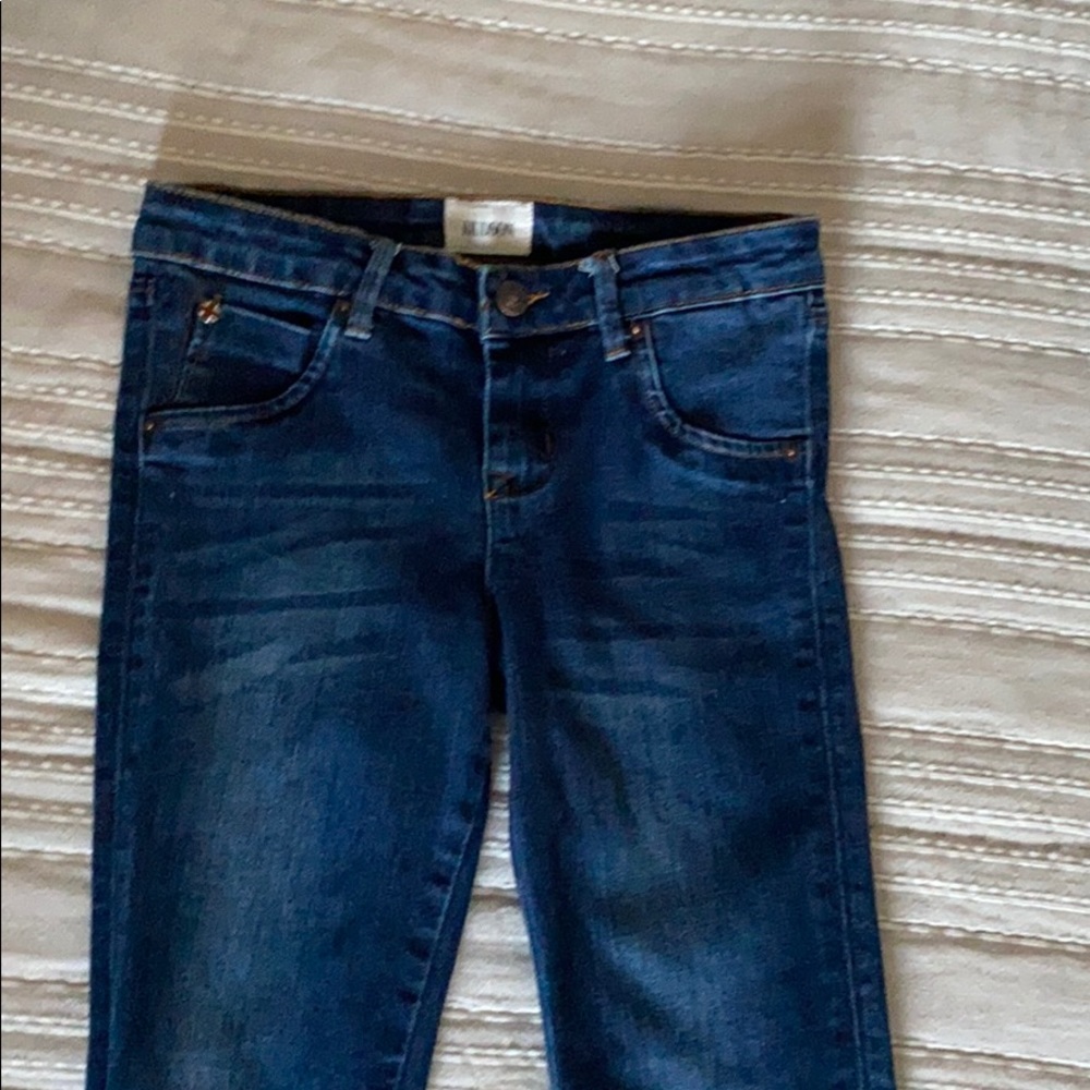 Girls Hudson Dark Skinny Jeans